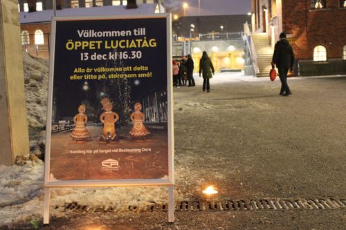 Öppet Luciatåg i Gasverket, Norra Djurgårdsstaden – bild 4