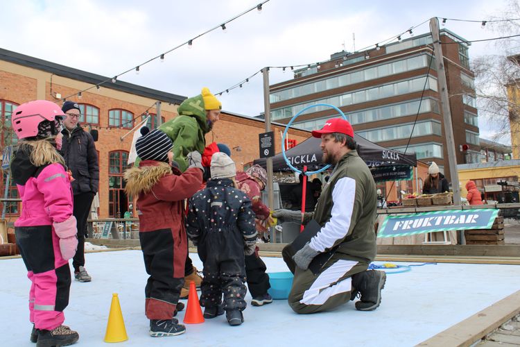 Sportlovsdagen i Sickla